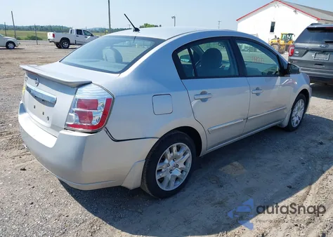 2012 Nissan Sentra 2.0 S z USA, uszkodzony, nr VIN 3N1AB6AP9CL622975